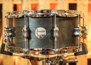 PDP 6.5x14 Concept Maple Black Wax Snare Drum - PDSN6514BWCR - Picture 1 of 6