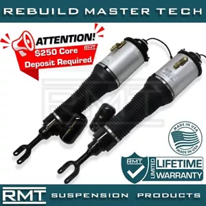 Bentley Continental Front OEM REBUILD Suspension Air Spring Bag Struts -PAIR 3W8 - Picture 1 of 12