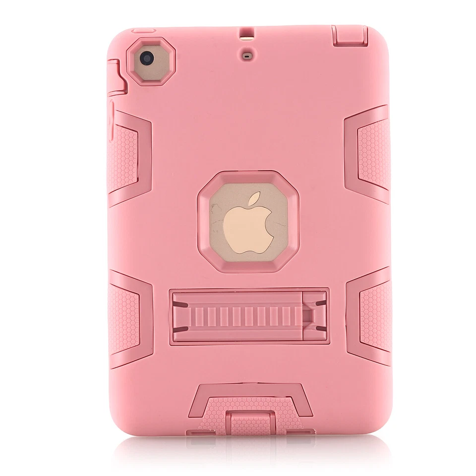 For iPad mini 5th iPad 4th 3rd 2nd Case Hybrid Shockproof Heavy Duty Stand Cover - Image 1 of 4
