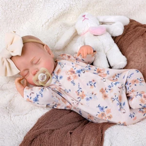 Lifelike Reborn Baby Dolls - 20 Inch-Soft Body Realistic-Newborn Baby Dolls Slee - Picture 1 of 12