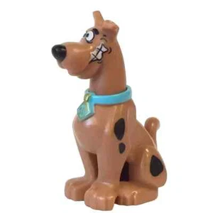 LEGO Scooby-Doo Sentado con Dientes Parlanchines Patrón Minifigura 75903 Nuevo - Imagen 1 de 3