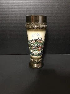 Vtg Original King Austria - Salzbug Handmade And Handpainted Vase - Picture 1 of 7