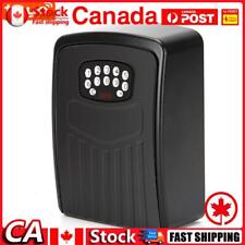 BOX02 Waterproof Smart Key Storage Box with Code Tuya APP Unlocking (Black) CA