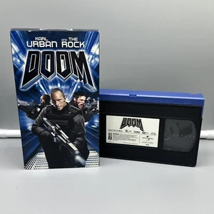 DOOM (2006) VHS Karl Urban Dewayne The Rock Johnson Universal Rare HTF - Picture 1 of 9