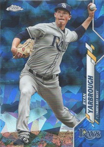 2020 Topps Chrome Sapphire Edition Baseball #81 Ryan Yarbrough 