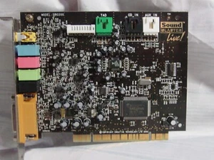 Sound Blaster Live! PCI Card Creative Live SB0200 - Picture 1 of 3