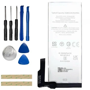 Batterie de remplacement pour Google Pixel 5A G27FU 4680mAh avec outils de réparation - Photo 1 sur 3