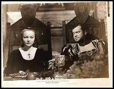 Orson Welles + Wanda Hendrix in Prince of Foxes (1949) ORIGINAL PHOTO M 122