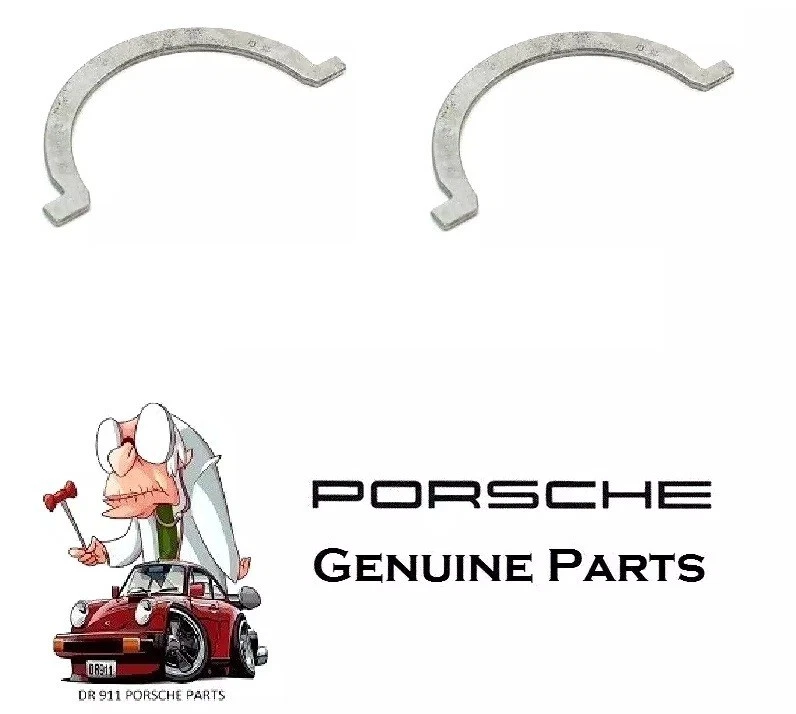 Juego de arandela de empuje de cigüeñal original Porsche 911 Boxster Cayman 99610112952 Foto 1 de 1
