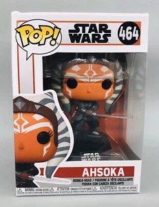 Funko Pop Star Wars The Mandalorian Ahsoka #464 Bobble-head Figure Disney - Picture 1 of 4