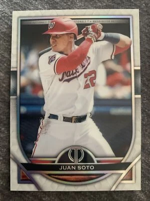 Juan Soto 2021 Topps Tribute #18 Base Card - Image 1 of 2