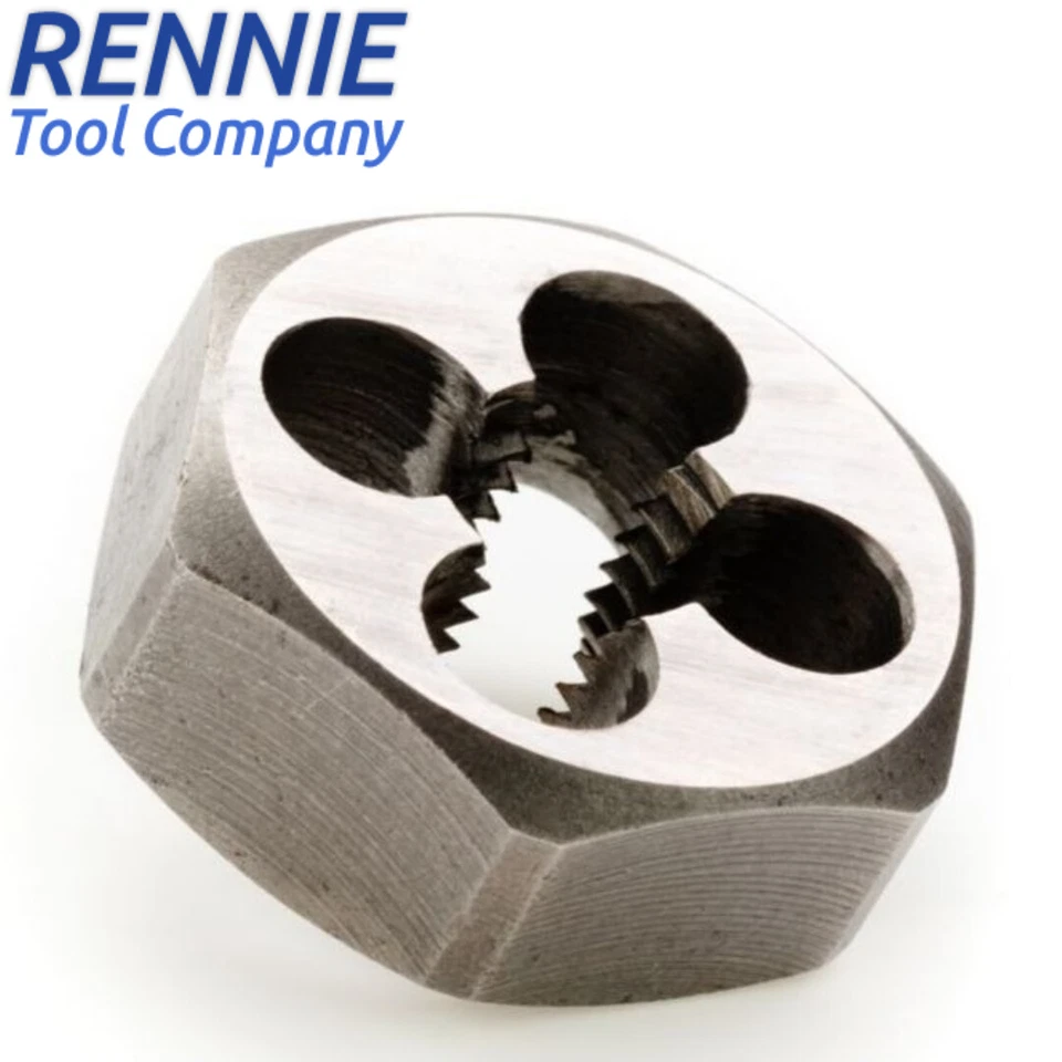 HSS Hexagon Die Nuts All Sizes M2 Upto M12 Metric Course. Threading/Hex - Image 1 of 1