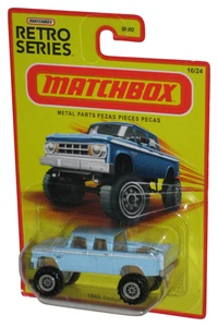 Matchbox Retro Series (2021) Blue 1968 Dodge D200 Toy Truck 16/24 - Picture 1 of 1