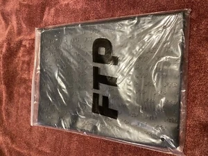 FTP F*ckThePopulation Debossed All Over Money Bag Black - Large Size - New - Picture 1 of 4