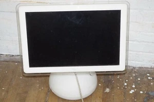 #103 2003 The Apple White & Lucite Desktop or Home Computer - Keyboard - Mouse - Afbeelding 1 van 12