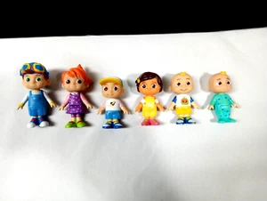 Cocomelon Moonbug Figures 2021 Lot Of 6 - Picture 1 of 5