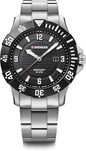 WENGER Watch SEAFORCE 01.0641.131 Quartz Black - Picture 1 of 5