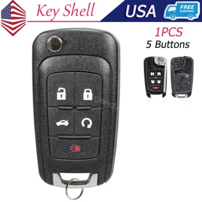 Carcasa remota Chevrolet Equinox 2010 2011 2012 2013 2014 2015 2016 2017 Foto 1 de 4