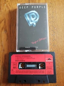 K7 audio tape Deep Purple " PERFECT STRANGER " 1986 Holland label papier rouge - Picture 1 of 1