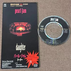 PEARL JAM Daughter /Blood (Live) JAPAN 3-track 3" CD SINGLE SRDS8273 Not-snapped - Picture 1 of 11