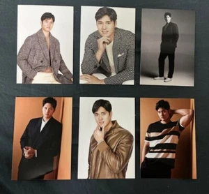 Shohei Ohtani BOSS Promotional Photo Picture Set of 6 New Very Rare MLB - Picture 1 of 7
