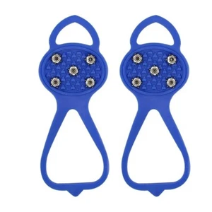 Ice & Snow Grips Universal For Shoes Size 5 Cleats Per Grip 2 Packs Of 2 NWT - Picture 1 of 4