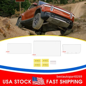 Touchscreen Tempered Glass Film Transparent Protection Screen For Rivian R1S/R1T - Picture 1 of 7