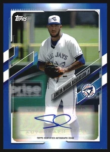 2021 Topps Pro Debut Autographs Blue #PD68 Simeon Woods Richardson /150 - Picture 1 of 2
