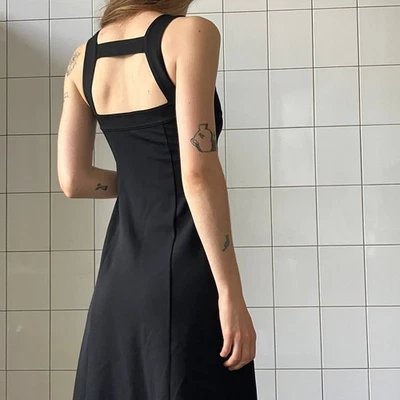 Vestido negro plein sud jeanius bodycon aline midi talla XS Foto 1 de 4