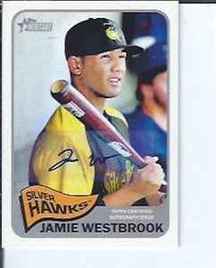 Jamie Westbrook 2014 Topps Heritage Minors Real One Autograph - Picture 1 of 1