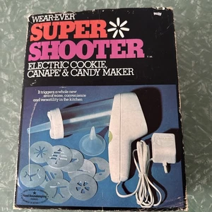 Super Shooter Unused Vintage Electric Cookie, Canapé & Candy Maker - Picture 1 of 5