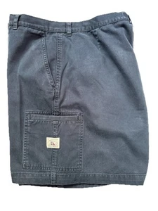 Lauren Ralph Lauren Womens Navy Blue Cotton Cargo Shorts Sz 16 Flat Front Pocket - Picture 1 of 17