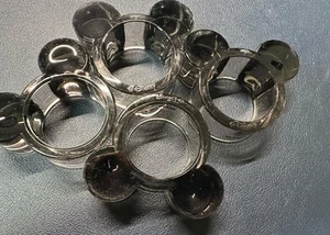 Mickey Mouse napkin rings Black - CLEAR - Picture 1 of 3