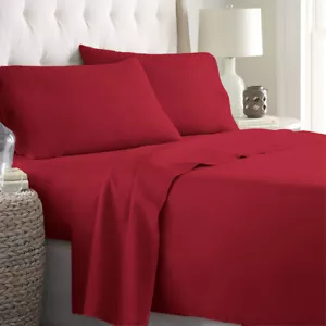 Set completo letto matrimoniale singole con lenzuola tinta unita in 100 cotone - Foto 1 di 142