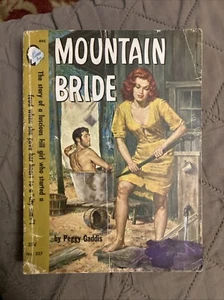 Sleaze gga digest Vintage Pb, Mountain Bride by Gaddis, Cameo 337, 2nd 1953, G - Picture 1 of 6