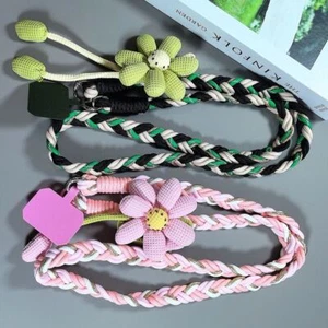 Handmade Weaving Mobile Phone Straps Anti-Lost Crossbody Phone Strap - Photo 1 sur 15