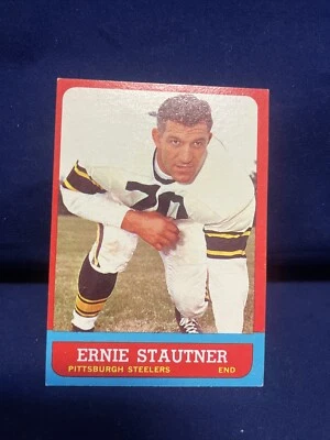 Ernie Stautner Pittsburgh Steelers 1963 Topps #129 - Image 1 of 2