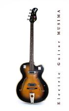 Gitara elektryczna basowa gitara półaustyczna MUSIMA 4 strunowa Niemcy for sale