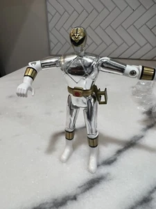 Figura de acción Bandai 1995 Power Rangers Película Metallic White Ranger 5,5" - Imagen 1 de 4
