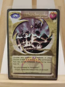 Magi Nation Duel - Thunderquake - Underneath - Arte alternativo - LIMITADO - Promoción - 2002 - Imagen 1 de 2