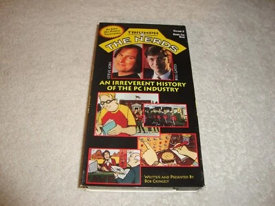 Triumph of the Nerds Vol. 2: Riding the Bear VHS Steve Jobs Bill Gates Foto 1 de 2