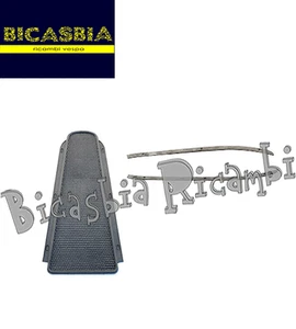 2031 TAPPETINO + LISTELLI CENTRALE SENZA VITI PEDANA VESPA 125 ET3 - PRIMAVERA - Imagen 1 de 1