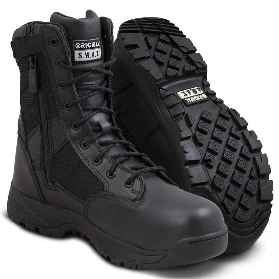 Original S.W.A.T 129101 Men's Metro 9" WP SZ Safety Tactical SWAT Boots Shoes - Image 1 of 1