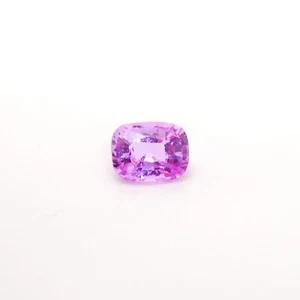 1.01 Carat Natural Unheated Certified Pink Sapphire Cushion Cut from Madagascar - Picture 1 of 5