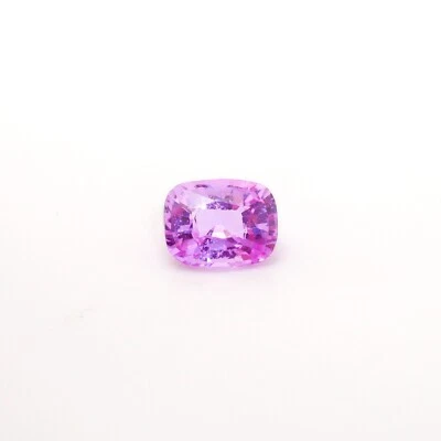 1.01 Carat Natural Unheated Certified Pink Sapphire Cushion Cut from Madagascar - Image 1 of 4