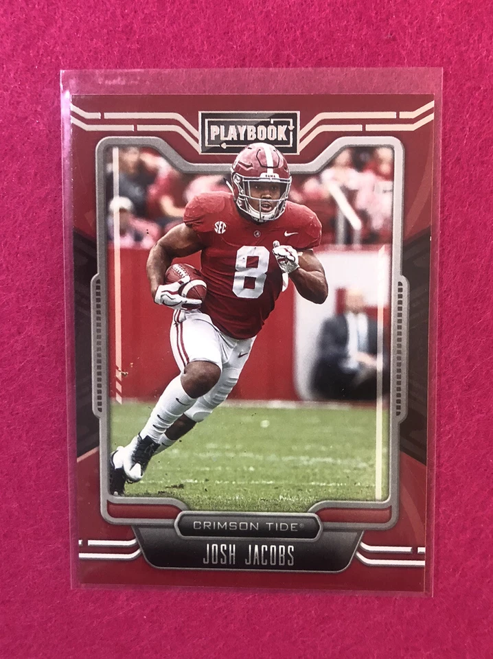 2022 Chronicles Draft Picks Josh Jacobs Playbook Oakland Raiders #22 - Image 1 of 1