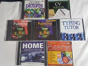 7 discos de software de computadora para educación en el hogar - Imagen 1 de 11