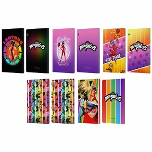 MIRACULOUS LADYBUG GRAPHICS LEATHER BOOK WALLET CASE FOR HUAWEI XIAOMI TABLET - Picture 1 of 7