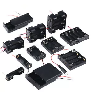 Batteriehalter für 1 2 3 4 6 8 10 x AA Mignon Batteriefach Gehäuse Schalter - Bild 1 von 35