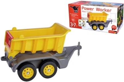 BIG Indoor / Outdoor Spielzeug Fahrzeug Power Worker Maxi Anhänger 800054817 - Bild 1 von 4